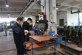 用料從不吝嗇,換熱器銅管我們選擇用紫銅材質的